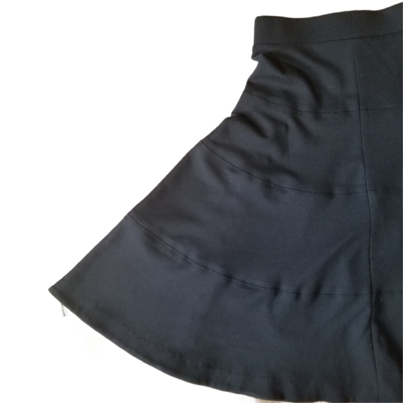 Land’s End Vintage-Style Full Circle Black Skirt - Picture 3 of 6